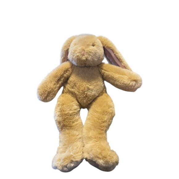 Stuffed With Hugs and Good Wishes Bunny Plush Toy Pink Robe Slippers Build a Bea - Picture 12 of 15